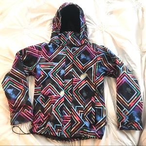 Roxy 5K Silver Snowboarding Jacket sz. M
